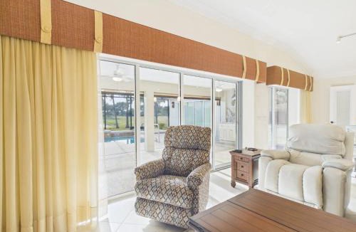 Gilchrist Villa | Golf course waterfront view