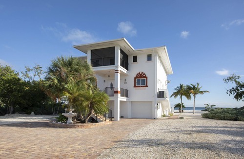 Coupon Bight Aquatic Preserve House | Gorgeous Beachfront Home with a pool. Water views from every direction.