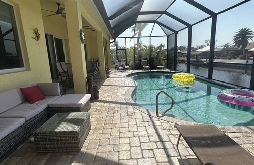 Manatee Bay House | GORGEOUS HOME WITH HEATED POOL ON WATER AND COMMUNITY BOAT RAMP