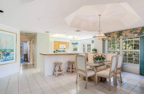 Bonita Bay Condo | Ground-floor condo on the golf course with decks, pools & AC - snowbird-friendly