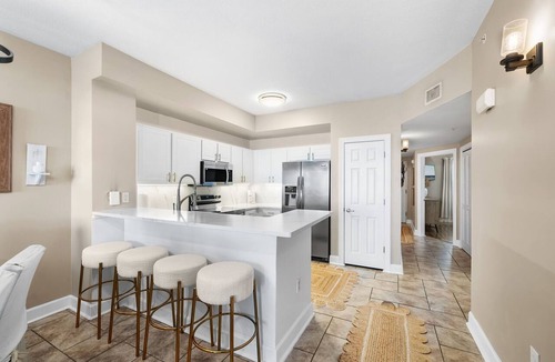 Panama City Beach Condo | Gulf front! Beautifully decorated w/amazing views from the living room and master bedroom! Bch srvc included!