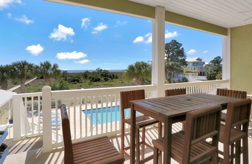 Cape San Blas Condo | Gulf Front, Community Pool, Plenty of Parking ~ Dunes Club 1B