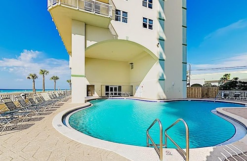 Miramar Beach House | Gulf-front penthouse condo with pool hot tub fitness room & beach access