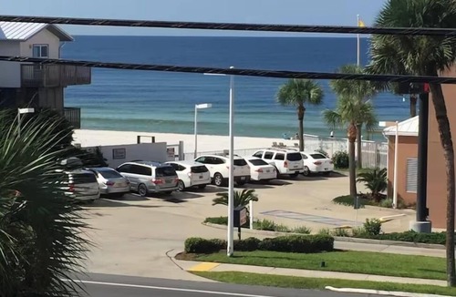 West Panama City Beach Condo | Gulf View, Sandy Beach Across Street, Near Pier Park
