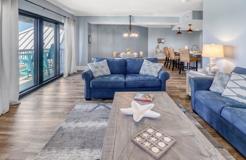 Mexico Beach Condo | Gulf view, three bedroom, two bath condo in Mexico Beach.