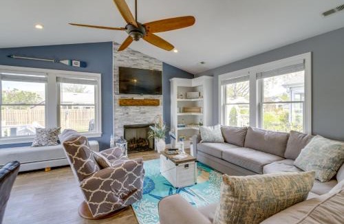Village Green House | Half-Mi to Beach: Cape May Getaway w/Deck & Yard!