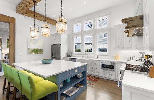 Seagrove Beach House | Happy Hours: BRAND NEW Luxury 6BR with Private Pool, Elevator Gulf-View, Heart