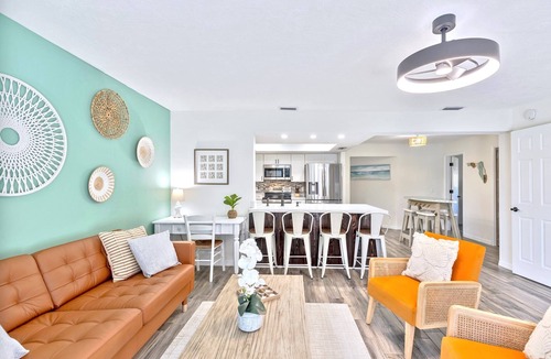 Seminole House | Heated Pool | Game Room | Fire Pit | 8 Min to IRB Beach
