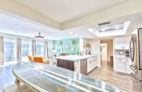 Seminole House | Heated Pool | Game Room | Fire Pit | 8 Min to IRB Beach