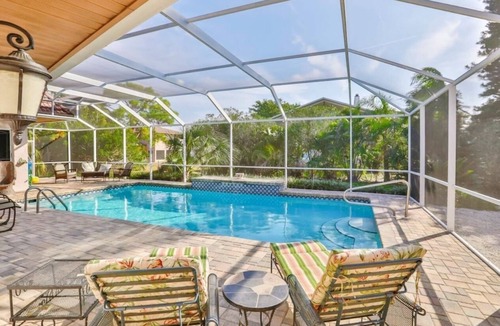 Whitney Beach House | Heated Pool~Massive Spanish Home~Water Views~Sunset Deck~Grill~WIFI~Near Beaches