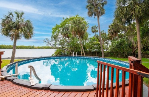 Riverview House | Huge Waterfront Mini-Resort w/Gym, Dock & Pool