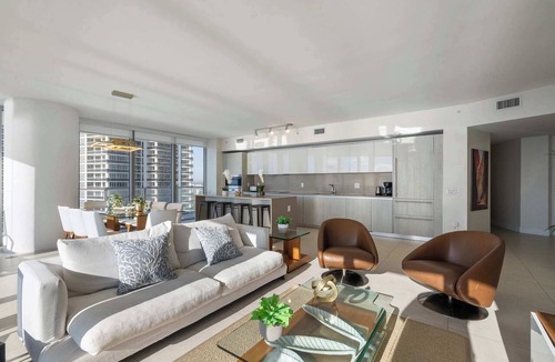 Hollywood South Central Beach Condo | Infinite Ocean Luxury Three Bedroom Paradise