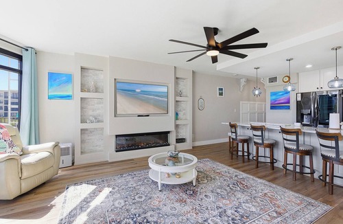 New Smyrna Beach Condo | Intracoastal Waterfront Escape w/Dock, Hot Tub & Walk to Beach