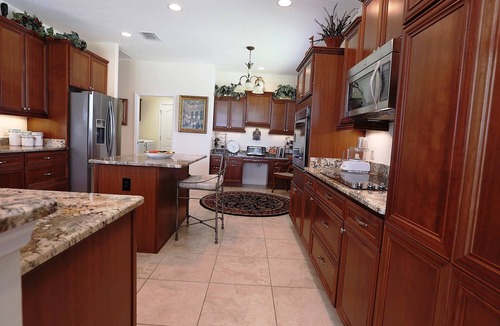 Village of Collier House | June-July Special Discount Offer: Golf-Front Home, Solar Pool, Free Cart & WiFi