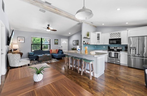 Butler Beach House | Kon Tiki Family & Pet Beach Home w/Yard & Garage in St. Augustine
