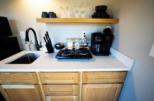 Cedar Bluff Resort | Lake Front Exclusive Glamping Tent: Hot Tub, TV, & Soaking Tub
