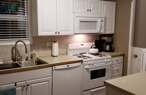 Manistee House | Lake views and secluded beach access!