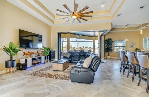 Burnt Store House | Lakefront Home w/Private Dock in Cape Coral!