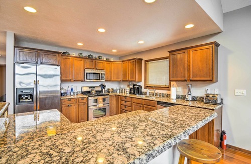 Higgins Lake House | Lakefront Roscommon Home w/Game Room & Dock!