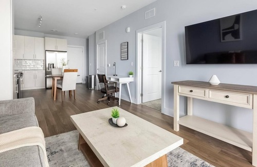 Sports Complex Apartment | Landing | Amazing 1BD, Gym, Courtyard