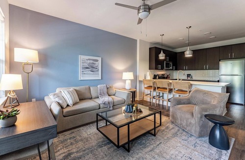 Historic Downtown Kissimmee Apartment | Landing | Chic 1BD, Yoga Studio