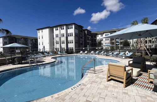 Historic Downtown Kissimmee Apartment | Landing | Chic 1BD, Yoga Studio