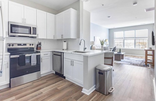 Raritan Apartment | Landing | Chic 2BD, Game Room, Clubhouse
