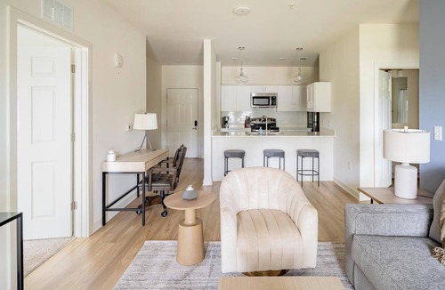 Bellview Apartment | Landing | Chic 2BD, Pool, Gym