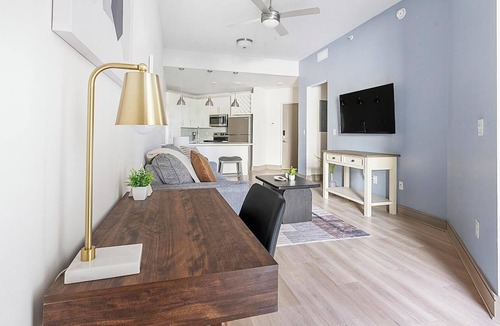 Rural Estates Apartment | Landing | Incredible 1BD, Courtyard, Clubhouse