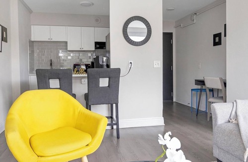 St. Petersburg Apartment | Landing | Modern Studio, Courtyard, Gym