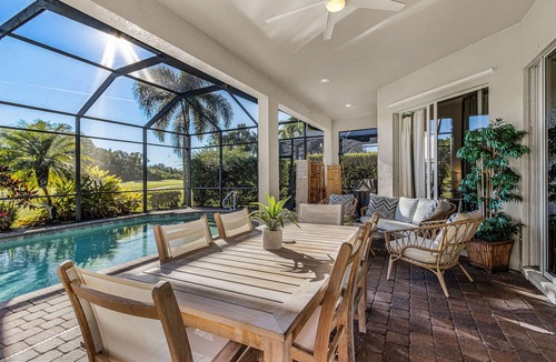 Naples House | Lely Resort Home Private Pool Player’s Club Access Golf Course View