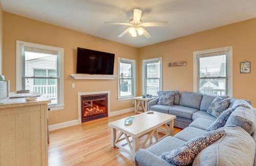 The Dunes House | Long Beach Island Townhome w/Rooftop Deck & Grill