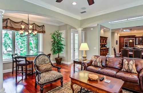 Fernandina Beach House | Lovely home for entertaining with saltwater plunge pool, spa & outdoor kitchen