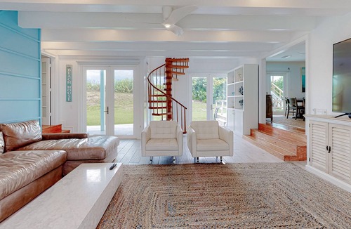 Ambersand Beach House | Lovely oceanfront dog-friendly home w/ beach access, central AC, & washer/dryer