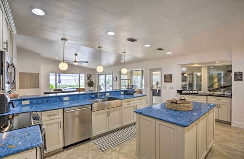 Caloosahatchee House | Luxe Waterfront Home w/Pool & Dock in Cape Coral