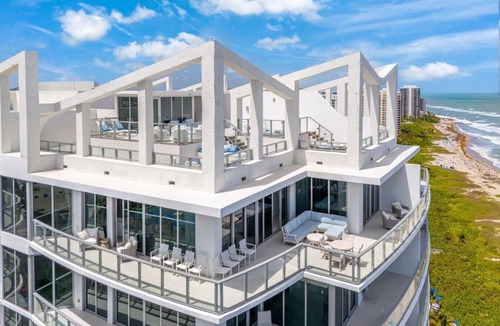Singer Island Condo | Luxury $7M Penthouse in Amrit 3BR 3BA | Oceanfront