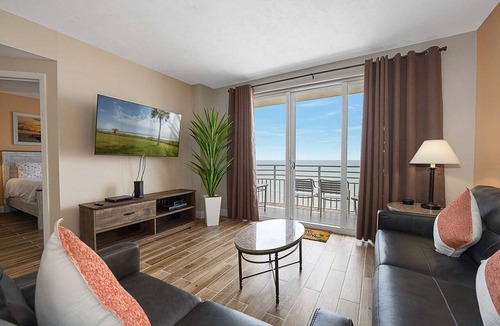 Brush - Stewarts Condo | Luxury 9th Floor 3 BR Condo Direct Oceanfront Wyndham Ocean Walk Resort Daytona Beach | 904