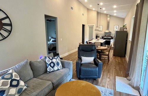 Crescent City House | Luxury Canal-Front 4BR Home, Large Patio, Dock, Springs Access, Boater Friendly