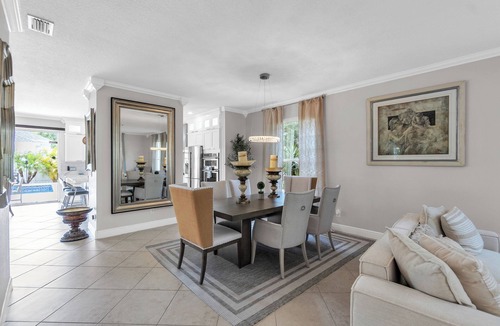 Trailer Estates House | Luxury Escapes Home with Heated Pool & Spa Near IMG and Siesta Key Beach.
