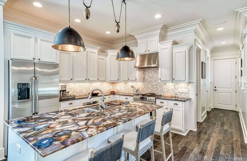 WaterSound West Beach House | Luxury Family Retreat with LSV, Bikes, Heated Community Pool and Private Beach