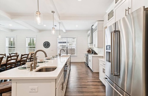 Seacrest House | Luxury home with private pool, outdoor kitchen w/fireplace & deeded beach access