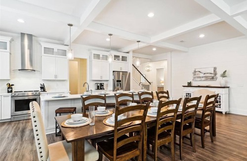 Seacrest House | Luxury home with private pool, outdoor kitchen w/fireplace & deeded beach access