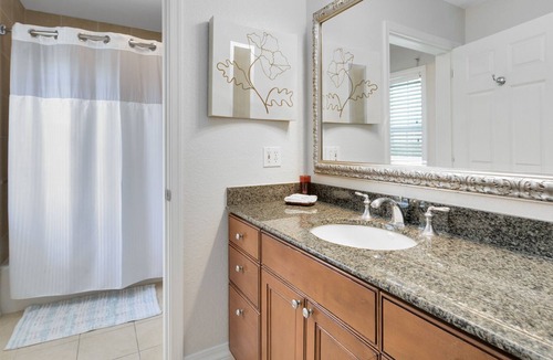 Reunion Condo | Luxury Reunion Resort golf course view 3-bedroom vacation condo with private patio balcony