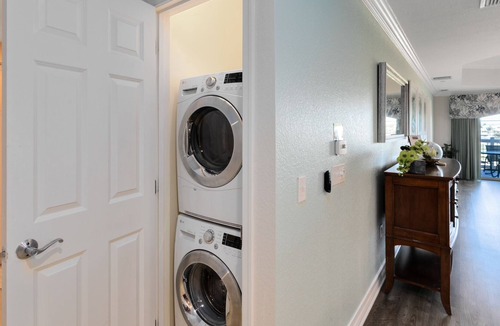 Reunion Condo | Luxury Reunion Resort golf course view 3-bedroom vacation condo with private patio balcony