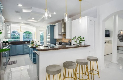 Palm City House | Luxury Riverfront Estate with Pool, Dock & 9BR