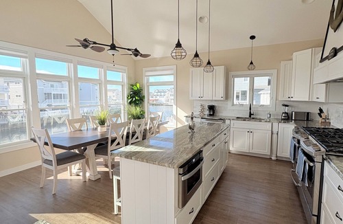 Beach Haven West House | Luxury Water-Front w/Elevator, Dock, new Patio, ~6 mins to Long Beach Island!