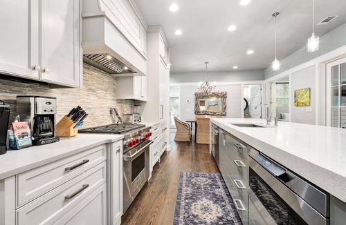 Cottage District House | Luxury WaterColor Home Steps from Seaside with Low Speed Vehicle and Bikes