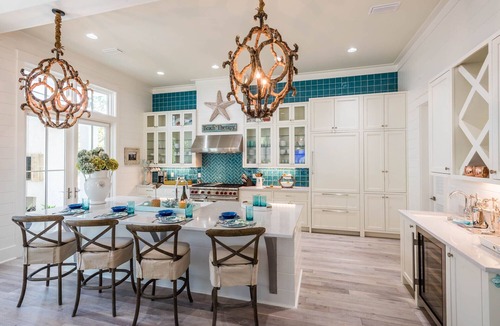 Forest District House | Luxury WaterColor Home with Heated Pool, Spa, Cabana, and 6 Adult Bikes