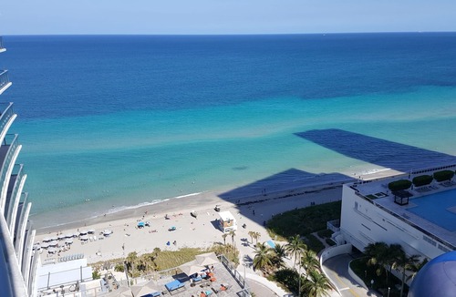 Hollywood South Central Beach Condo | LYFE RESORT, OCEANFRONT BDG. ROOFTOP POOL & RESTAURANT, WATER VIEWS GUARANTEED