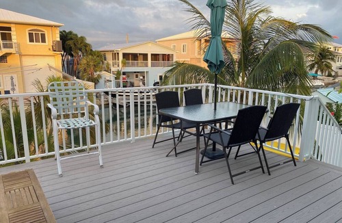 Summerland Key House | Mad Mahi Canal with pool. This is a pet friendly home. A pet fee and approval of your pet is required.